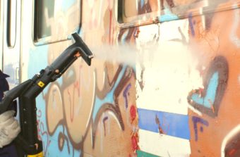continuous-steam-system-for-graffiti-eradication