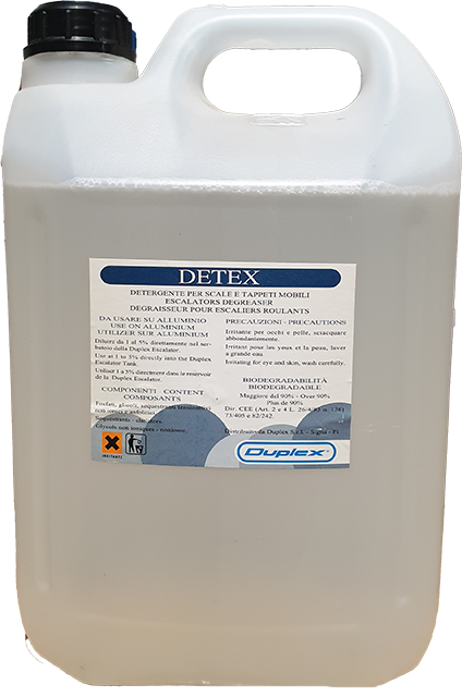 Detex Degreaser, a powerful cleaning agent by Duplex Cleaning Machines.