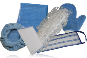 Microfibre cleaning products from Duplex Cleaning Machines.