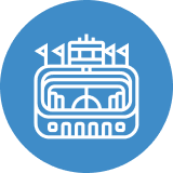 Duplex Public Venues Cleaning Icon