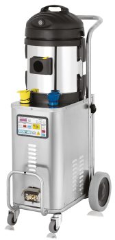 Image of the JetVac Inox steam vacuum machine.