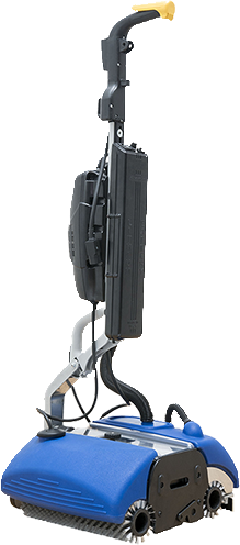 Duplex Lithium Evolve effortlessly cleans a variety of floor types.