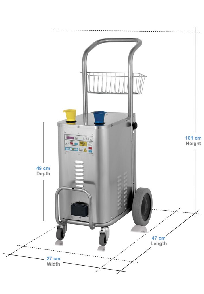 Specifications list for the JetSteam Inox by Duplex Cleaning Machines.