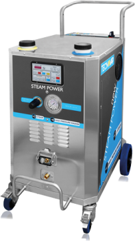 A powerful steam pressure machine by Duplex Cleaning Machines.