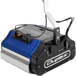 Duplex steam floor cleaning machine