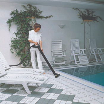 Image showcasing Duplex Cleaning Machines' comprehensive range of cleaning equipment for swimming centres, ideal for various facilities including poolsides, changing rooms, and bathrooms.