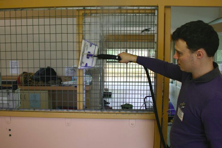 Image showcasing Duplex Cleaning Machines' range of equipment, designed for effective cleaning in animal care environments.