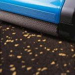 Image showcasing Duplex Cleaning Machines' specialised approach to cleaning Regupol flooring in various settings.