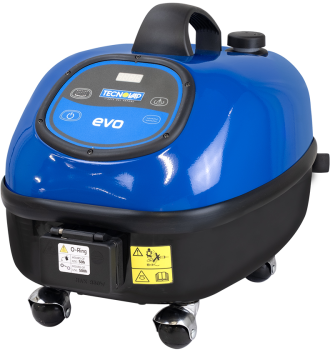 Image of the Jetsteam Evo Water steam cleaner, highlighting its efficient water usage and powerful cleaning capabilities.