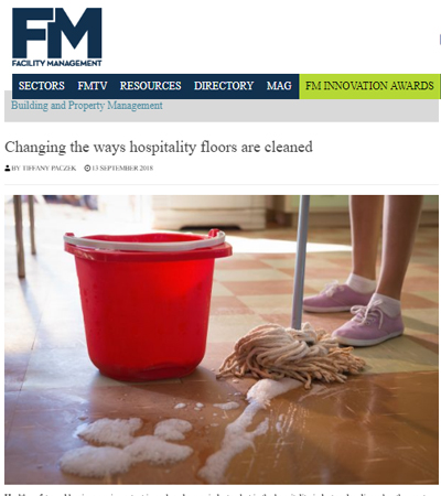 Changing the ways for the hospitality floors to be cleaned