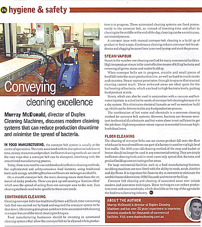 Duplex Heats Up Sanitation