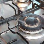 Image showcasing the JetSteam steam cleaner in a domestic kitchen setting.