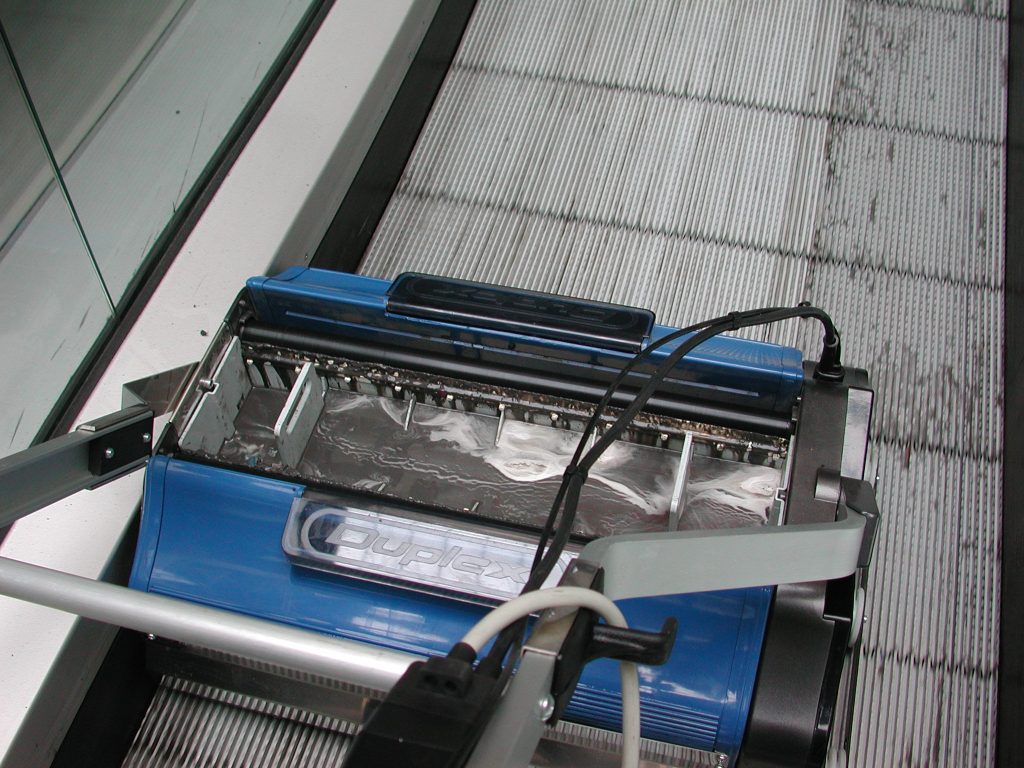 Start an escalator cleaning business with Duplex Cleaning Machines, leveraging advanced cleaning technology for unmatched results.
