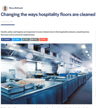 Changing the ways hospitality floor are cleaned