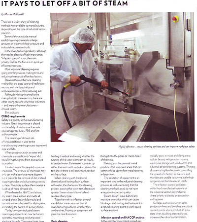 It Pays off to Let Off a Bit of Steam