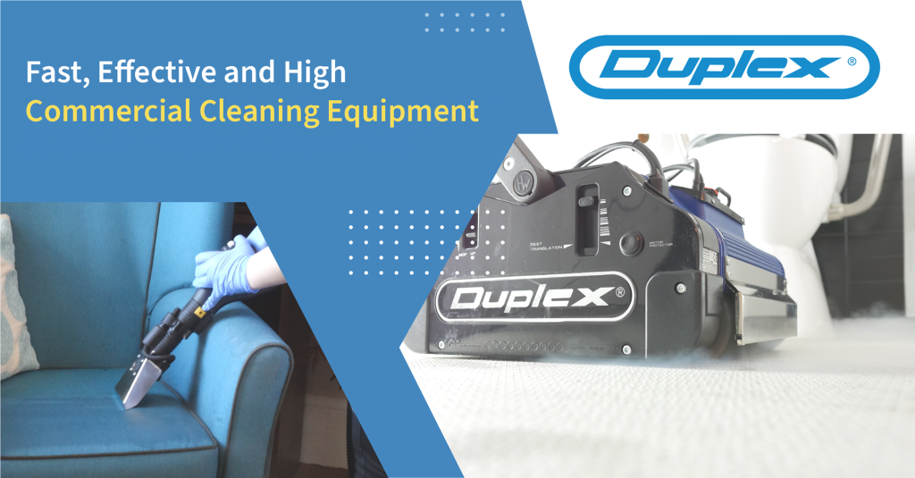 Commercial steam cleaning and floor cleaning equipment banner
