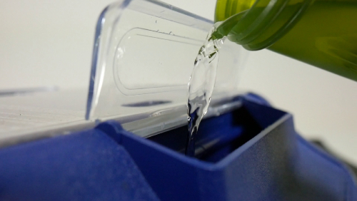 Fill in water tank