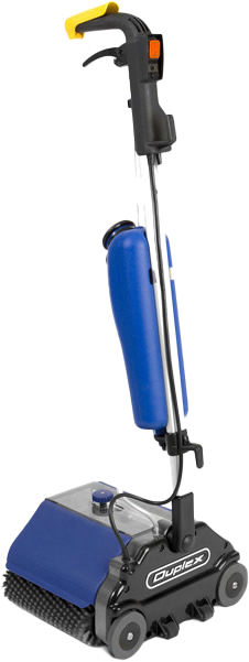 Duplex 280 floor scrubber for compact commercial cleaning areas.