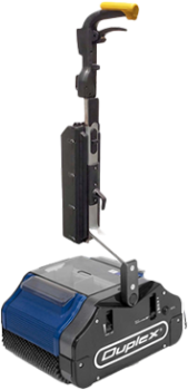Cordless Duplex Hybrid 340 floor machine designed for small commercial carpeted areas