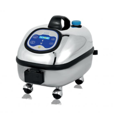 JetSteam Maxi Inox steam cleaner with stainless steel body for commercial applications.